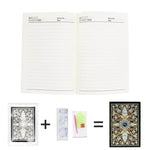 Azure Centerpiece Diamond Painting Notebook