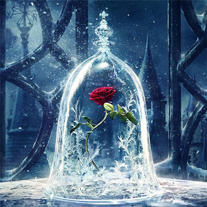 Frozen Rose