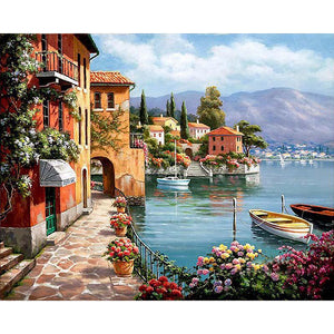 The "River Path"-5D DIY Diamond Painting , Diamond Painting kit