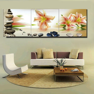 Lily Flowers-5D DIY Diamond Painting , Diamond Painting kit