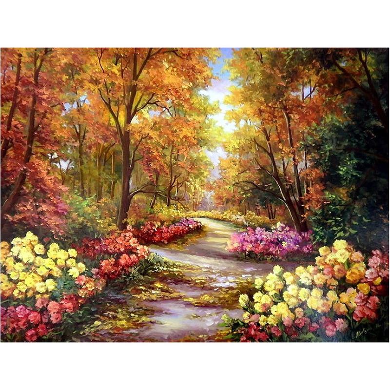 Colorful Forest-5D DIY Diamond Painting , Diamond Painting kit